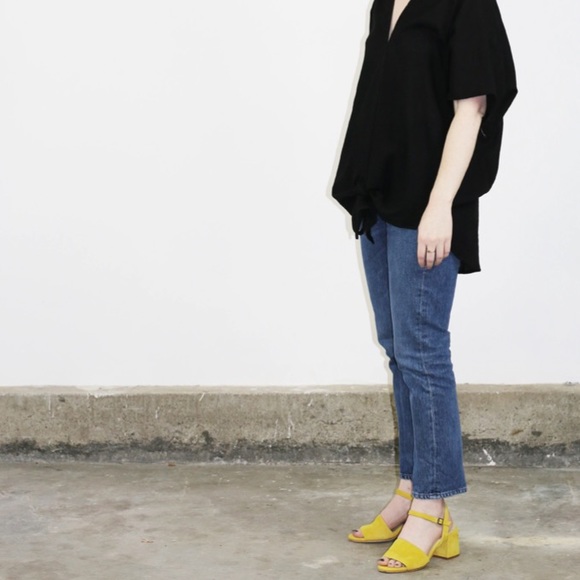 Agolde Denim - AGOLDE
riley high rise straight crop